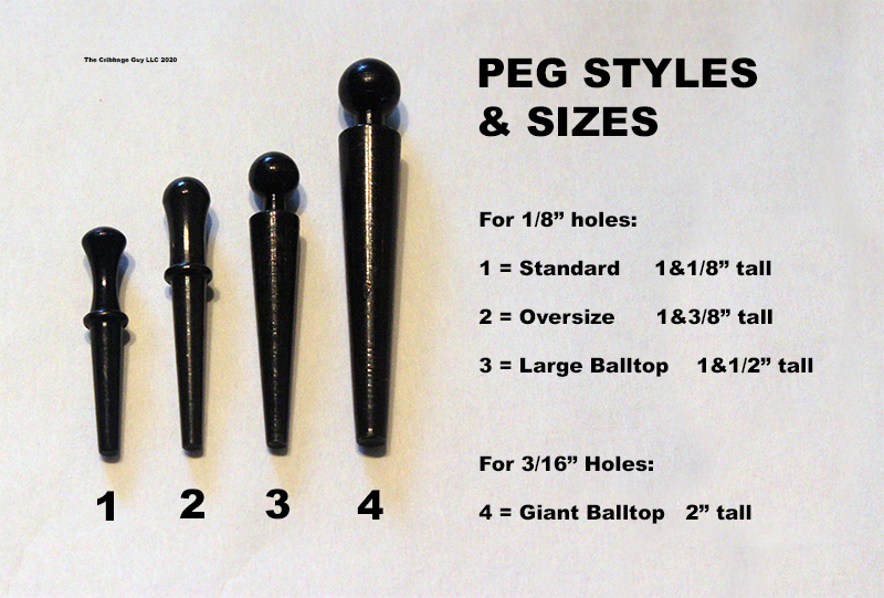 Metal Cribbage Pegs US Orders